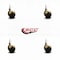 Service Caster 2 Inch Windsor Antique Ball Caster - 5/16 Inch Threaded Stem - SCC, 4PK SCC-TS01S20-DCS-WA-5161812-4 - alternate 3